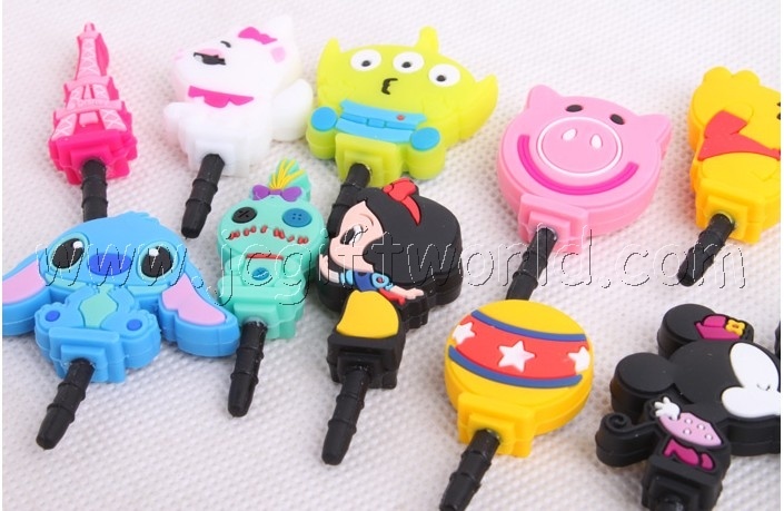 Custom Promotion Phone Decoration Waterproof Dust Plug