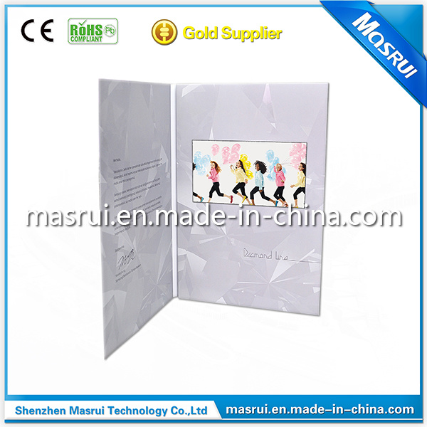 7 Inch LCD Video Business Greeting Card for Samsung