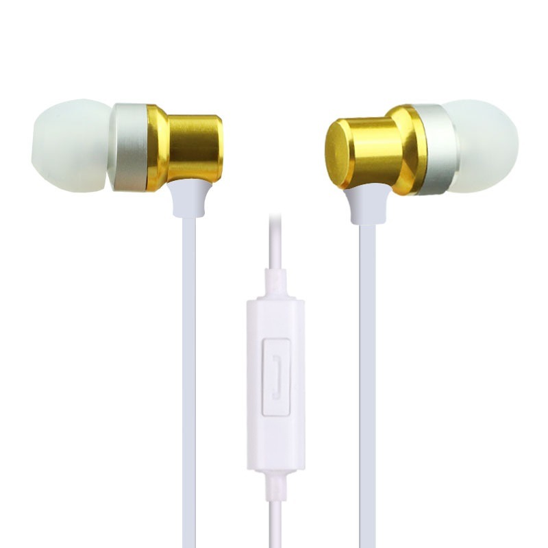 Fashion Newest Earbuds Earpugs Metal Earphone for Mobile Phone