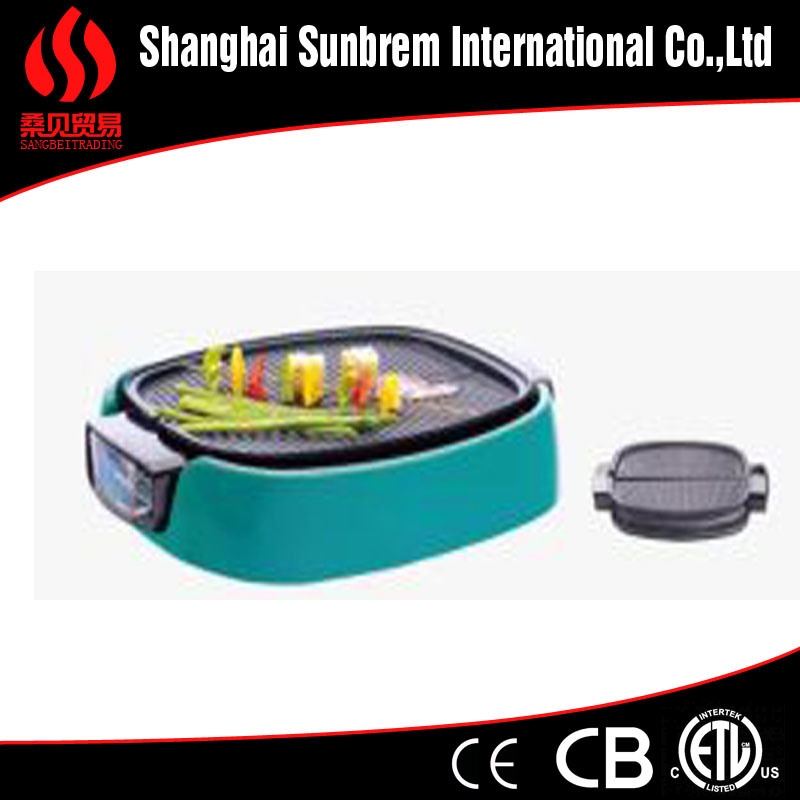 Aluminum Ceramic Coating Electric Griddle Kitchen Appliance