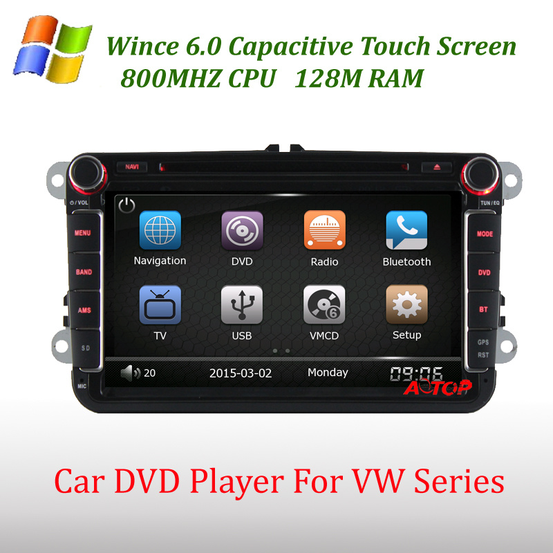 for VW Golf Caddy Jetta Bora Car DVD Player