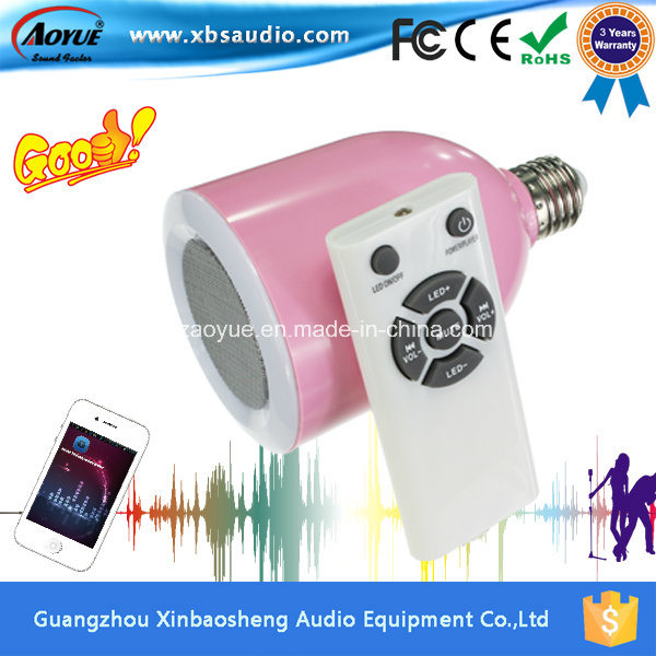 Professional Useful Bluetooth Speaker Remote Controlled LED Light Colorful