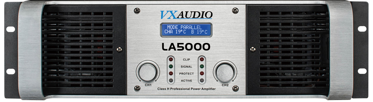 2u LCD Professional Amplifier (LA 5000)