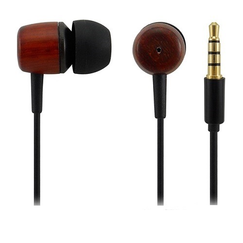 Top Sell Factory Mobile Phone Earphone Wood Earphone