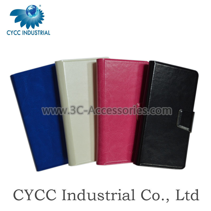 Leather Case for 4 Inch Mobile Phone