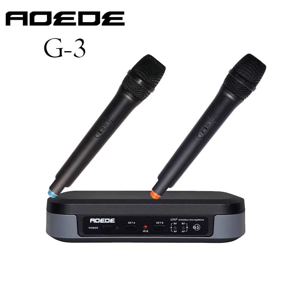 Hot Sale Dual Channel Wireless Microphone PRO Audio