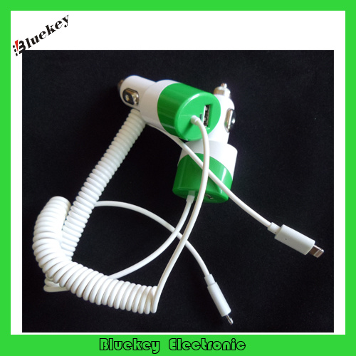 Mobile Phone Charger Car Charger for iPhone 5/iPad Mini