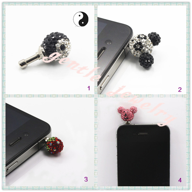 Fashion Shamballa Mobile Phone Accessory (GT604)