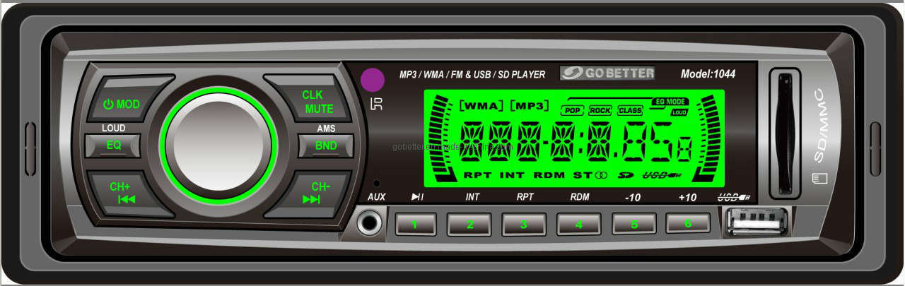 Car MP3 Player (1044B)