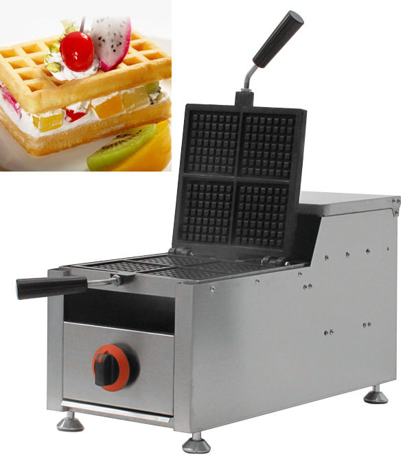 Gas Rectangle Waffle Maker, Gas Waffle Baker