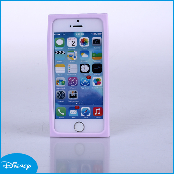 Purple Chocolate Silicone Good Quality Case for iPhone 5s