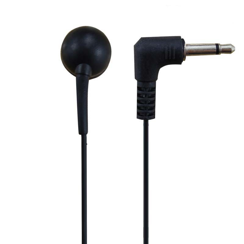 3.5mm Mono Single Side Earphone in Black (LS-P14)