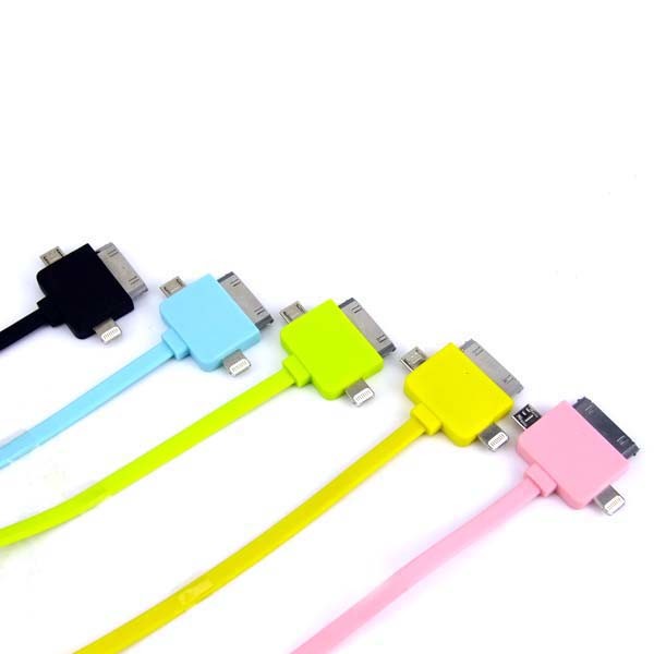 Support Ios 7 System USB Cable for iPhone 5'' Cable for Mobile Phone (ACM-022-01)