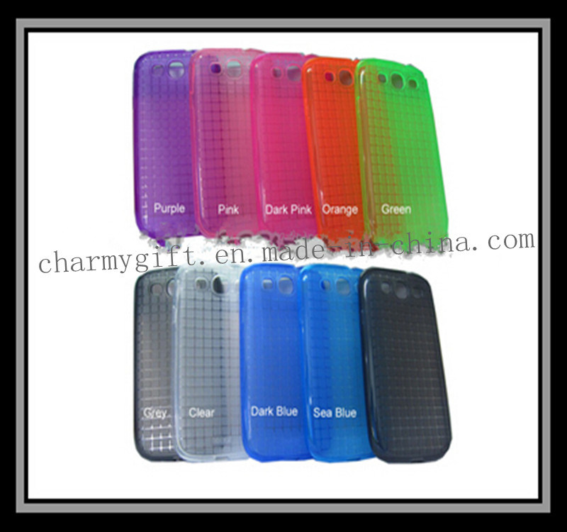 Mobile Phone TPU Magic Cube Transparent Style Case