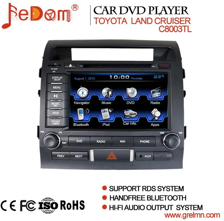 Car DVD Player for Toyota Land Cruiser