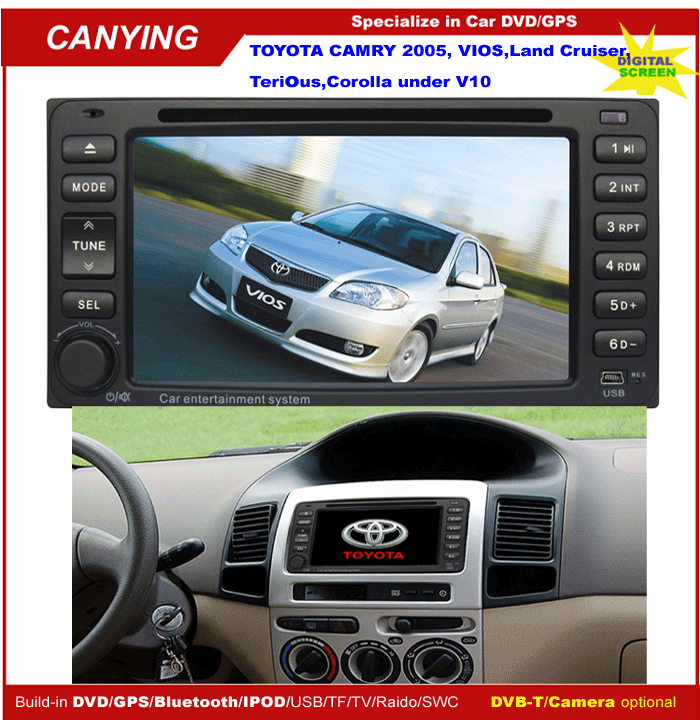Car DVD with GPS for TOYOTA VIOS...(CY-8001)