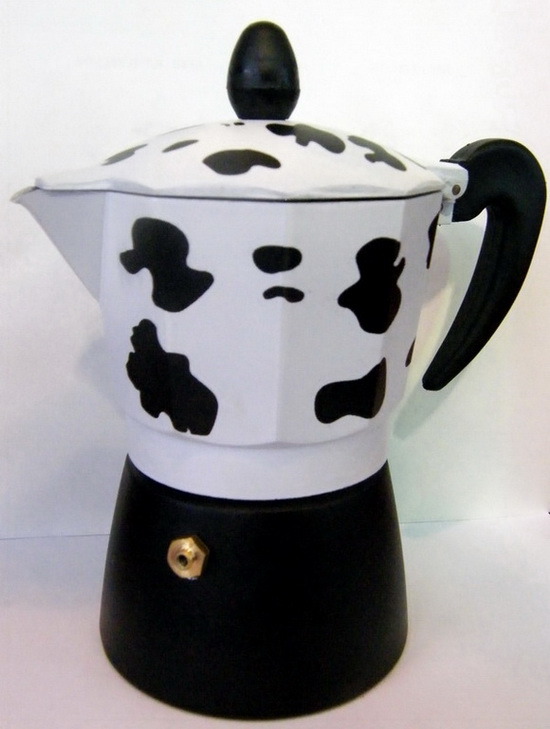 Espresso Maker (Milk Caw Painted)  (300)