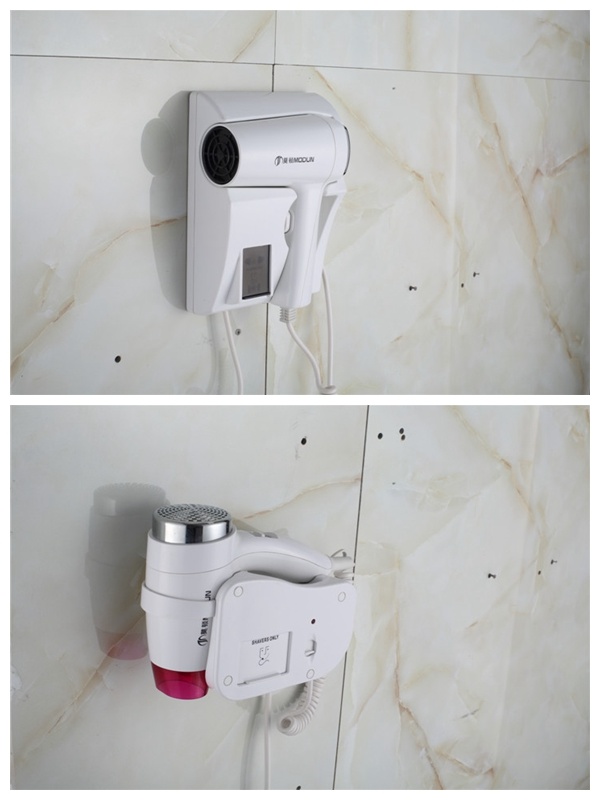 220V 1100/1200W Multi-Fun00W Multi-Functional ABS Plastic Low Noise Hotel Pulic Hair Dryer