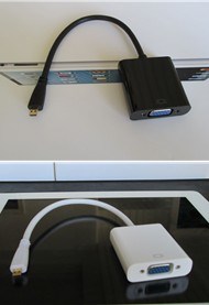 Micro HDMI to VGA Cable for Apple Product