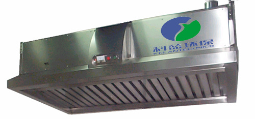 Exhaust Hood With Electrostatic Fume Extractor for Commercial Kitchen (BS-266)