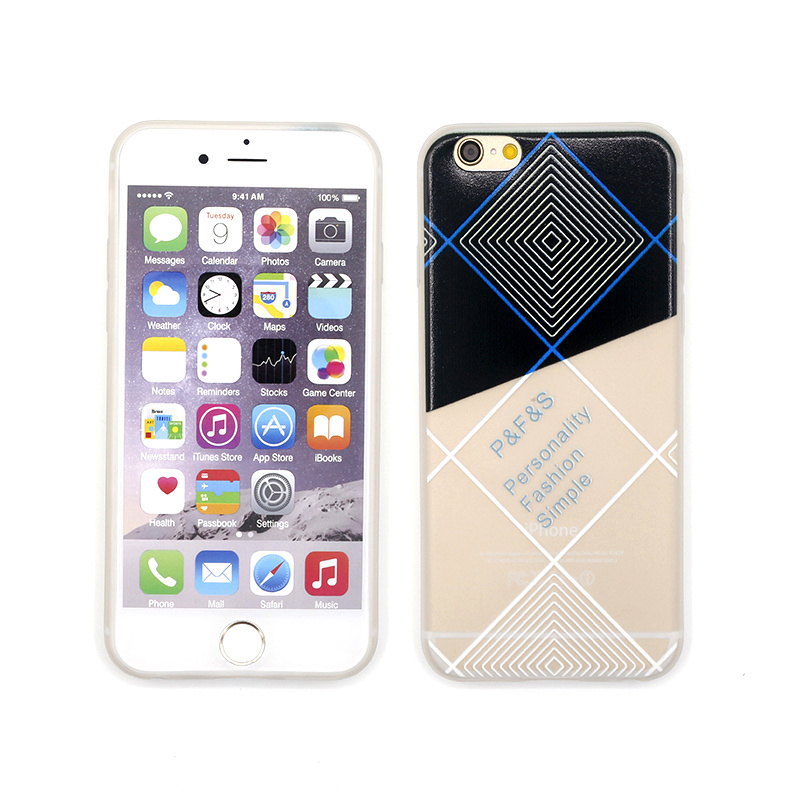 New Arrival Square Pattern Cell Phone Case