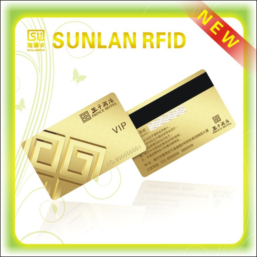 High Quality Magnetic Smart Card with Chip Sample