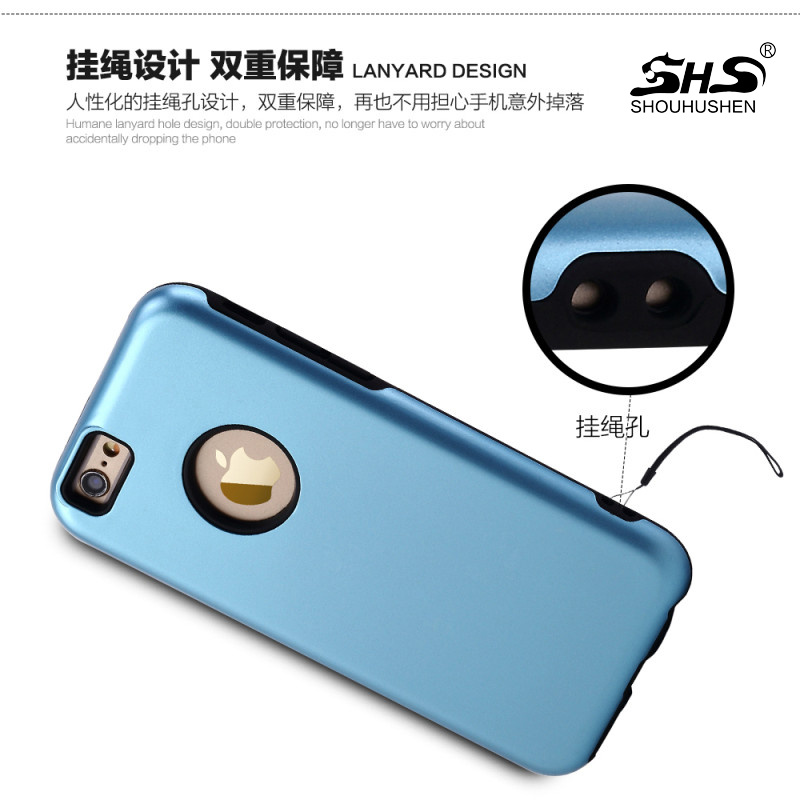 Slim Armor Case Mobile Phone TPU PC Mobile Phone Cover for iPhone 6 Case