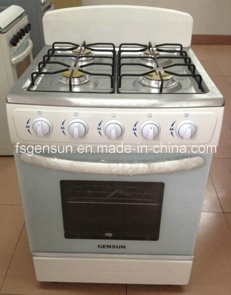 Gas Range 4 Burners Stove Oven