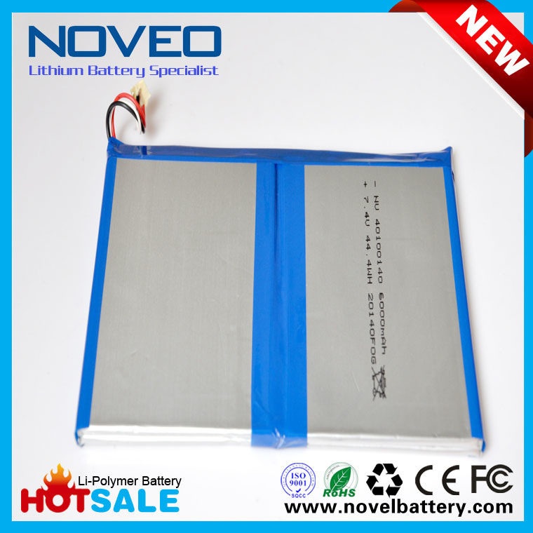 Factory Price Wholesale 6000mAh 7.4V Lithium Polymer Battery