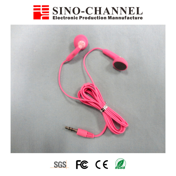 MP3 Stereo Red Lovely Earphone