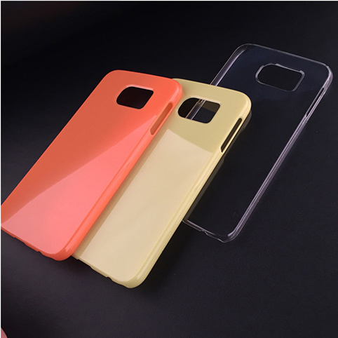 Colorful Plain Mobile Phone Case for Samsung Galaxy S6 Edge