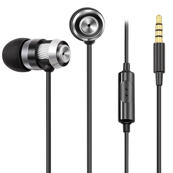 Fashion Metal Stereo Earphone with Wholesale Price (EM-535B)