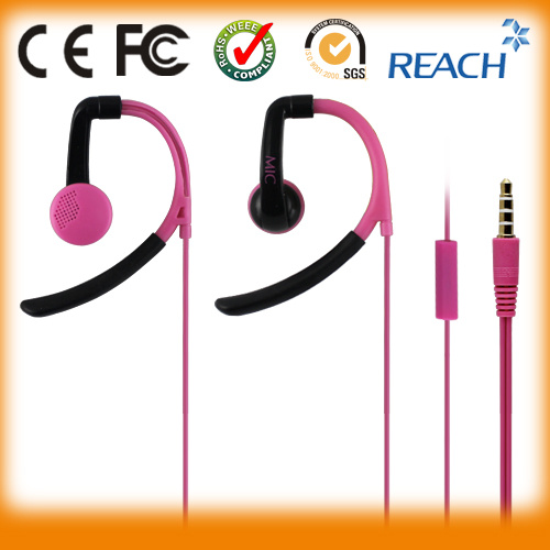 High Quality Stereo Earhook Earphones