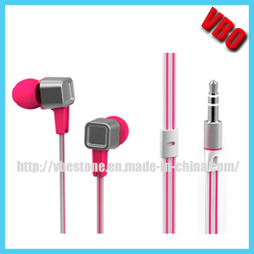 Metal Aluminum CNC Cutting Earphone for MP3/MP4/iPod