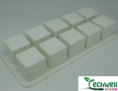 100% Food Grade Silicone Ice Cube Tray