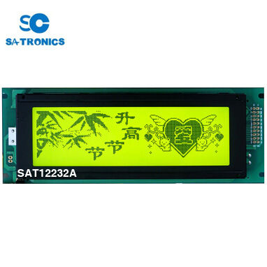 Graphic Type 12232 Dots Matrix Stn LCD Display (Size: 84*44mm)