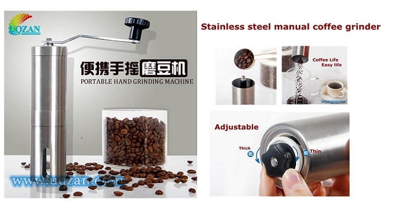 Stainless Steel Manual Coffee Grinder Hot Sale