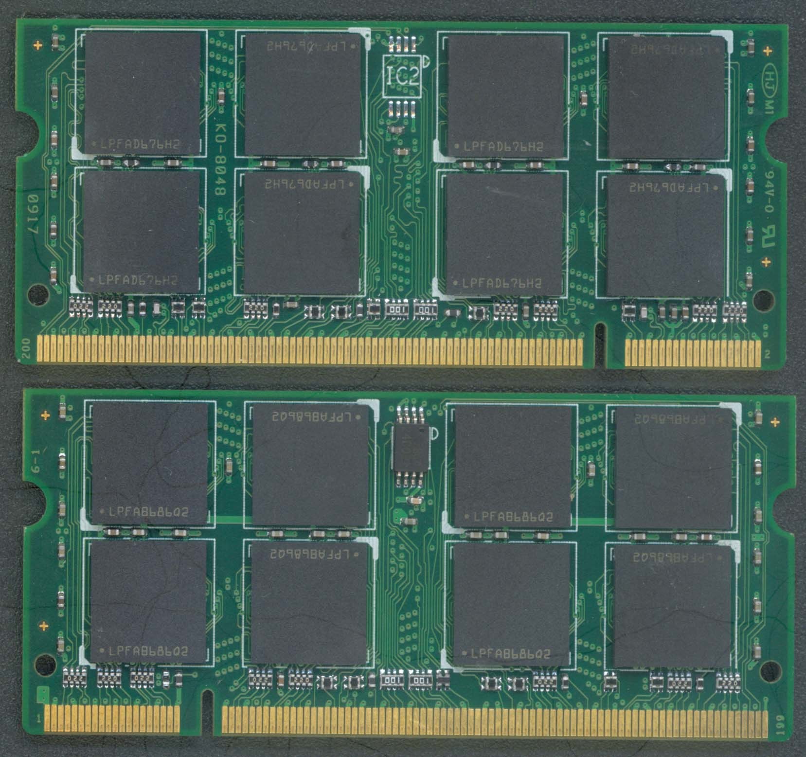 NB DDR2 2GB800 Memory