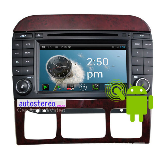 Android 4.0 Car Stereo DVD Player for Mercedes Benz S-Class
