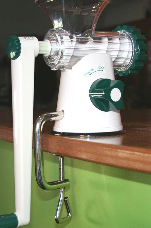 327A# Manual Plastic Wheatgrass Juicer