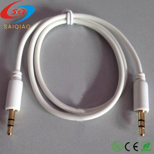 Super Flexible Audio Jack 3.5mm Mono DC Cable