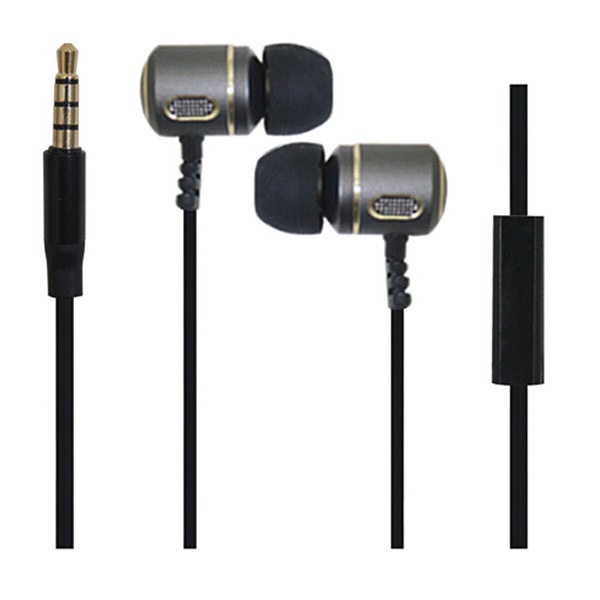 Promotional Innovation Design Metal MP3 Stereo Earphones