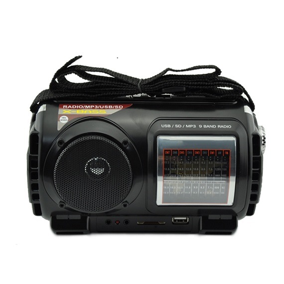 Digital Music Player with USB/SD, Am FM Sw Radio, Flashlight (EL-U22)