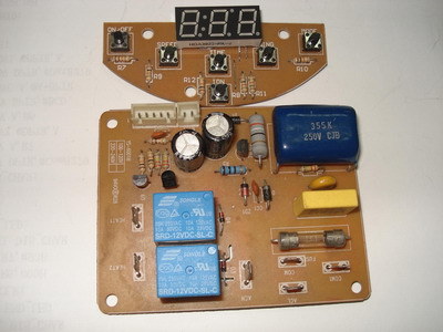 Control Panel of Coffee Machine