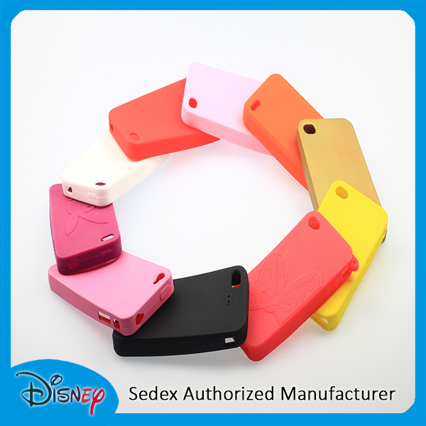 Colorful Cell Phone Cover for iPhone 4G, Silicone Phone Cover