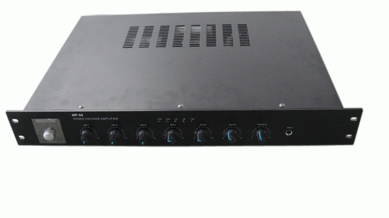 Power Electrical Audio System 4 Channel PA Amplifier Mixer