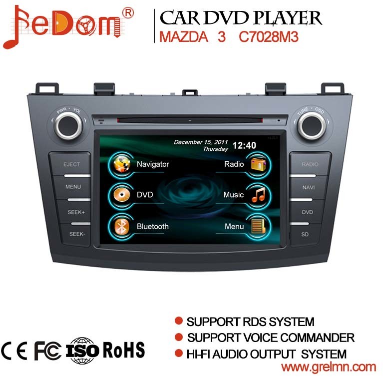 Car DVD GPS Navigation System for Mazda