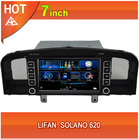 7inch Lifan Solano 620 Car GPS GPS Navigator