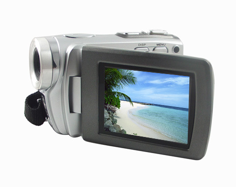 Double SD 16GB Li-ion Battery or 4*AAA Battery HD Camcorder (HDDV-311C)