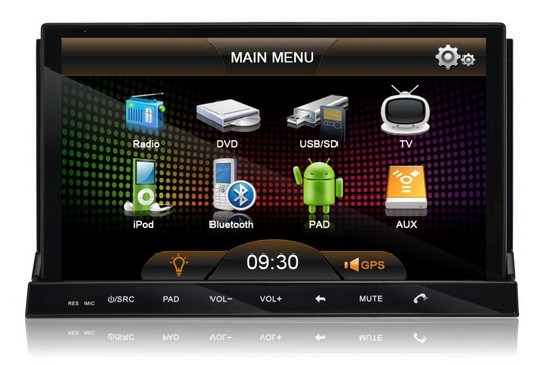 Android Car DVD Player with 3G/WiFi, GPS, DV Camera, Android 2.3 Operation System (DM-7035)